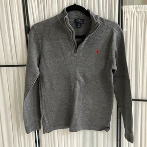 Polo Boy’s half zip long sleeve sweater